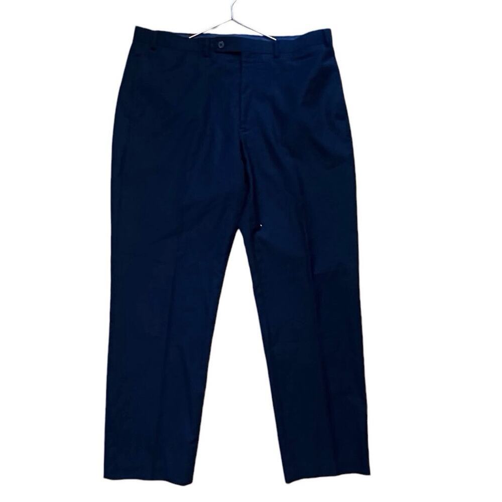 Calvin Klein Slim Fit Black Wool Dress Pants 38x34